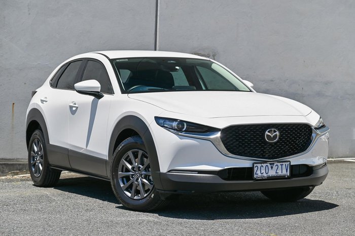 2025 Mazda CX-30 G20 Pure DM Series Snowflake White Pearl