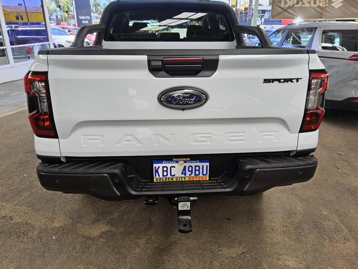 2025 Ford Ranger PHEV Sport MY25.75 Four Wheel Drive Frozen White