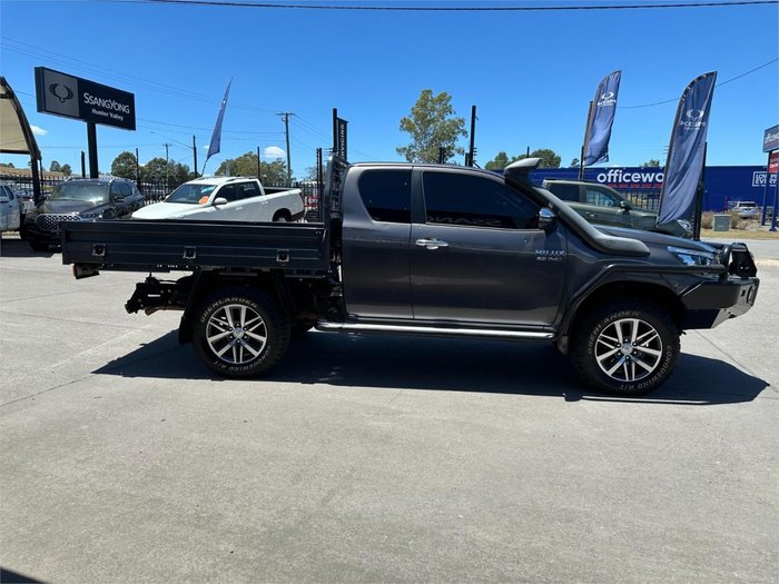 2018 Toyota Hilux SR5 GUN126R 4X4 Dual Range Graphite