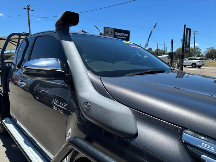 2018 Toyota Hilux SR5 GUN126R 4X4 Dual Range Graphite