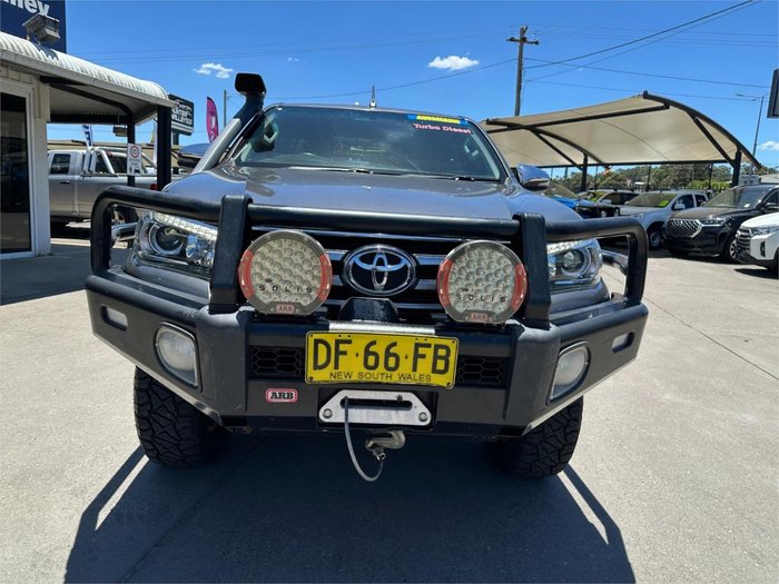2018 Toyota Hilux SR5 GUN126R 4X4 Dual Range Graphite