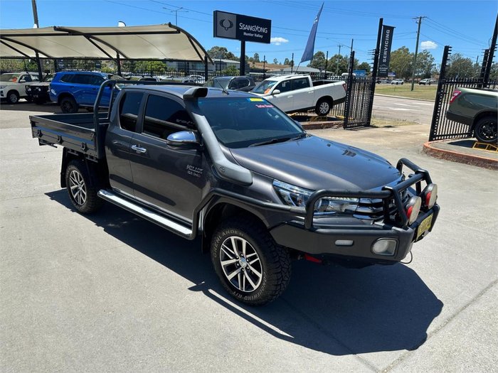 2018 Toyota Hilux SR5 GUN126R 4X4 Dual Range Graphite
