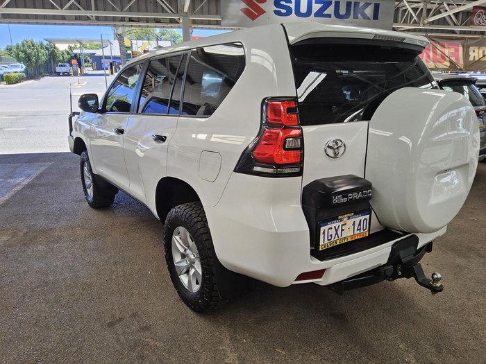 2019 Toyota Landcruiser Prado GX GDJ150R 4X4 Dual Range Glacier White