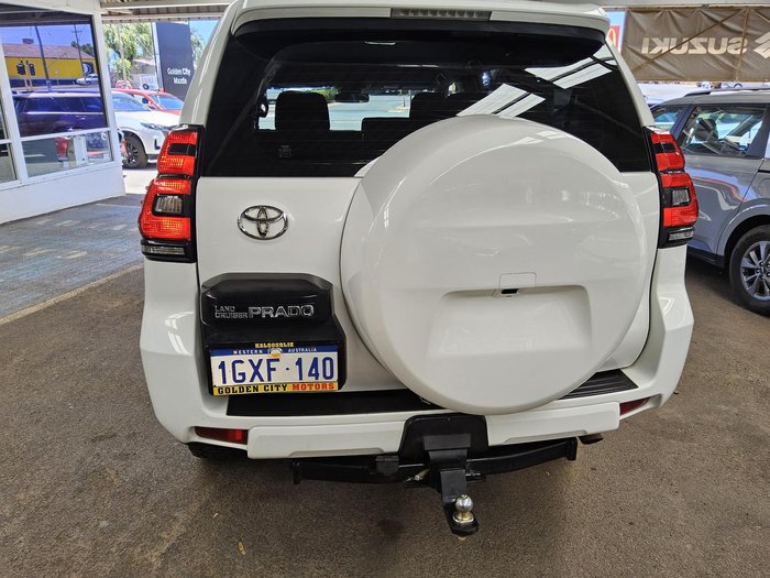 2019 Toyota Landcruiser Prado GX GDJ150R 4X4 Dual Range Glacier White