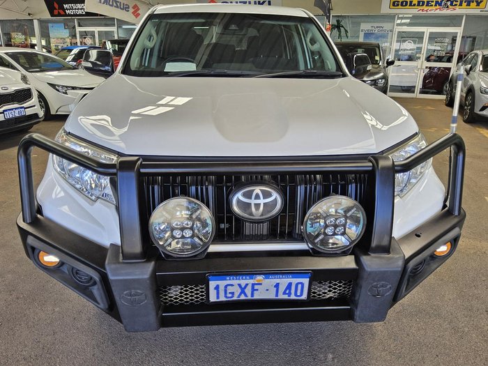 2019 Toyota Landcruiser Prado GX GDJ150R 4X4 Dual Range Glacier White