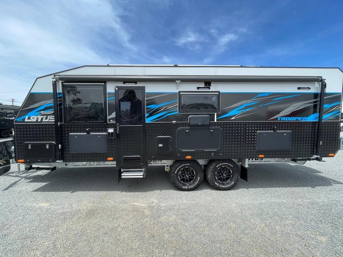 2021 Lotus Caravans 23'7 Trooper (Triple Bunk)