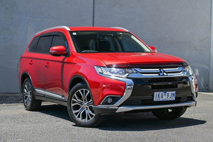 2017 Mitsubishi Outlander LS Safety Pack ZK MY17 Red