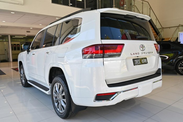 2023 Toyota Landcruiser Sahara ZX FJA300R 4X4 Dual Range Crystal Pearl