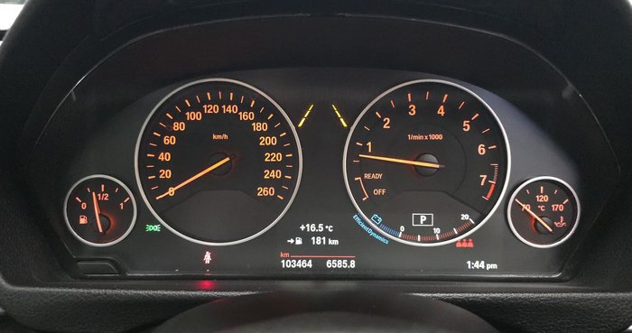 2016 BMW 3 Series 328i Luxury Line F34 Gold