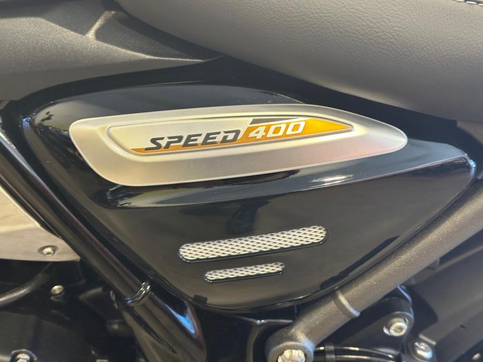 2025 Triumph Speed 400 Speed Four White