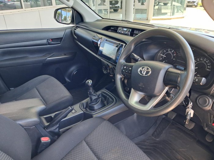 2019 Toyota Hilux Workmate GUN122R 4x2 Glacier White