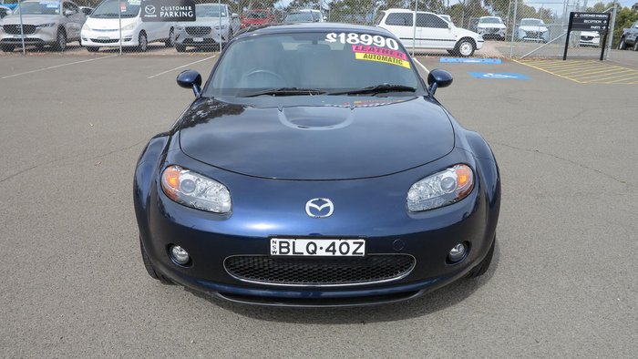 2008 Mazda MX-5 Roadster Coupe NC Series 1 MY07 Stormy Blue