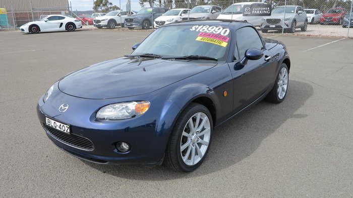 2008 Mazda MX-5 Roadster Coupe NC Series 1 MY07 Stormy Blue