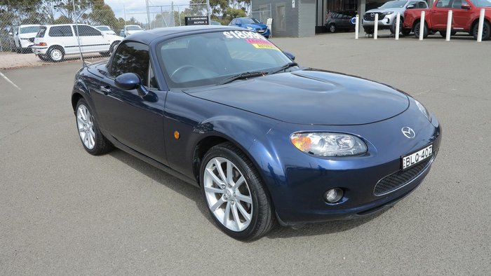 2008 Mazda MX-5 Roadster Coupe NC Series 1 MY07 Stormy Blue