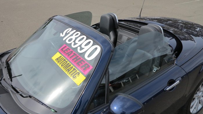 2008 Mazda MX-5 Roadster Coupe NC Series 1 MY07 Stormy Blue