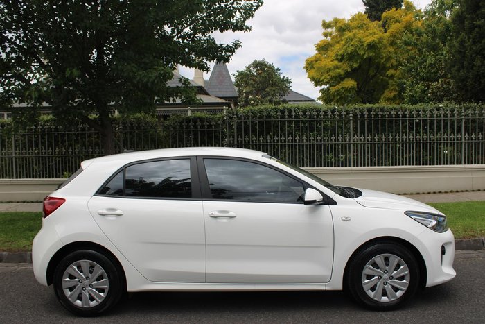 2020 Kia Rio S YB MY20 Clear White