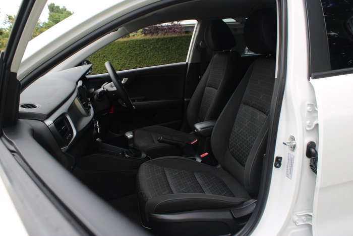 2020 Kia Rio S YB MY20 Clear White