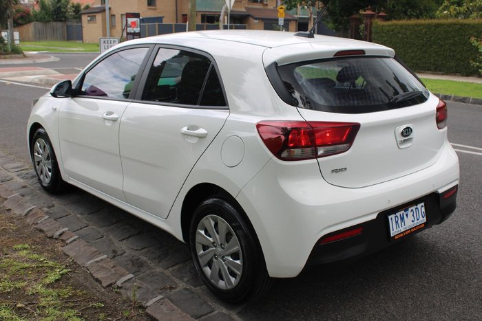 2020 Kia Rio S YB MY20 Clear White