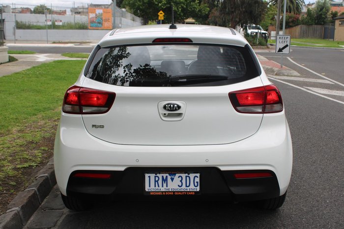 2020 Kia Rio S YB MY20 Clear White