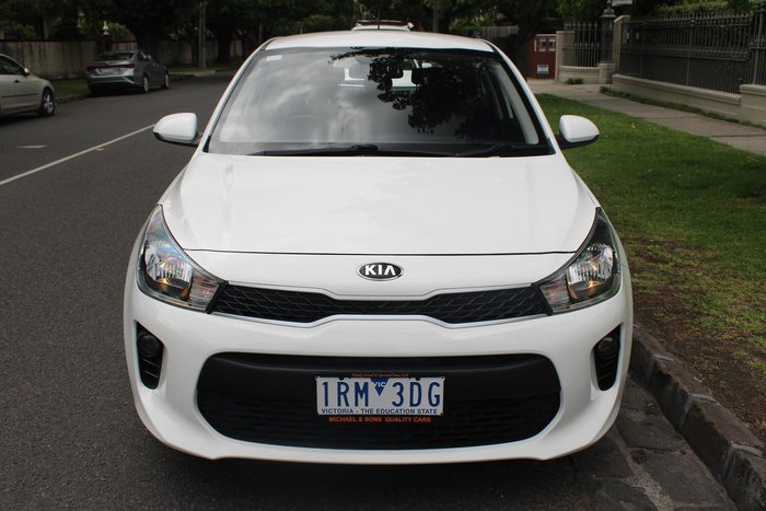 2020 Kia Rio S YB MY20 Clear White