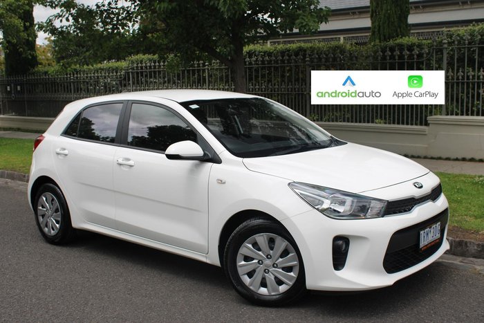 2020 Kia Rio S YB MY20 Clear White