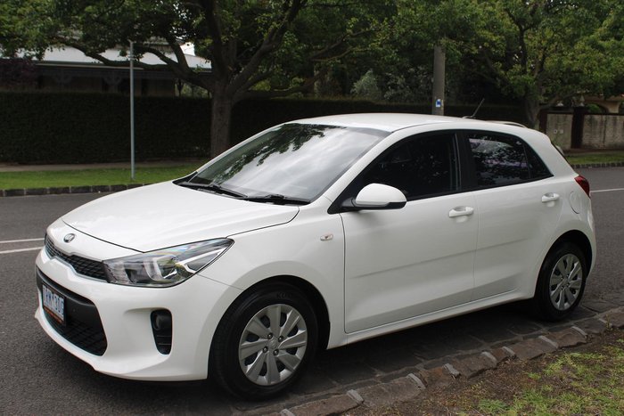 2020 Kia Rio S YB MY20 Clear White