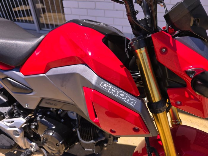 2016 HONDA MSX125 GROM Red