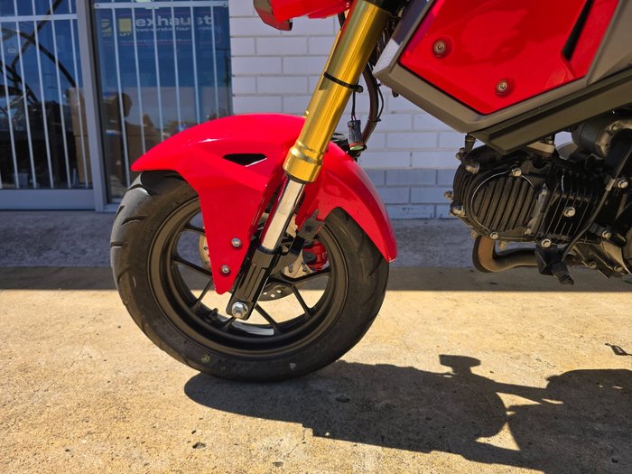 2016 HONDA MSX125 GROM Red