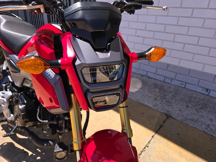 2016 HONDA MSX125 GROM Red