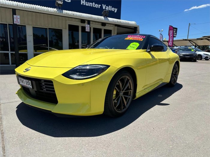 2023 Nissan Z Proto Z34 MY23 Ikazuchi Yellow with Super Black Roof