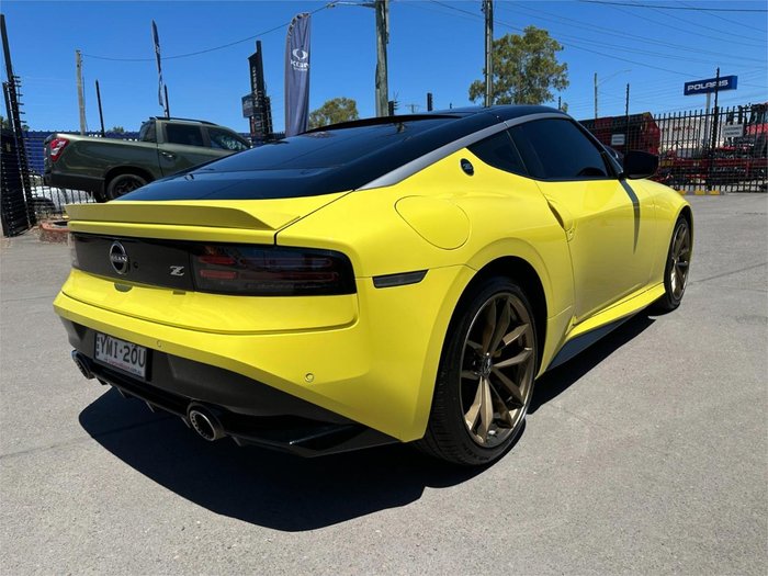 2023 Nissan Z Proto Z34 MY23 Ikazuchi Yellow with Super Black Roof