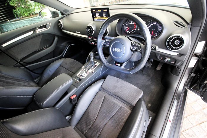 2016 Audi A3 Ambition 8V MY16 Four Wheel Drive Daytona Grey Pearl