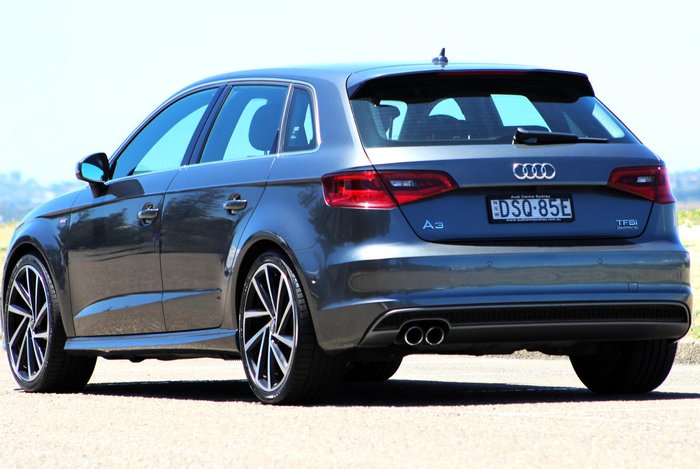 2016 Audi A3 Ambition 8V MY16 Four Wheel Drive Daytona Grey Pearl