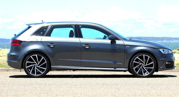 2016 Audi A3 Ambition 8V MY16 Four Wheel Drive Daytona Grey Pearl