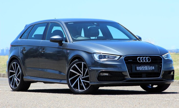 2016 Audi A3 Ambition 8V MY16 Four Wheel Drive Daytona Grey Pearl