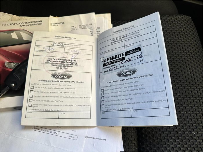 2012 Ford Falcon XR6 Turbo FG MkII Sunburst