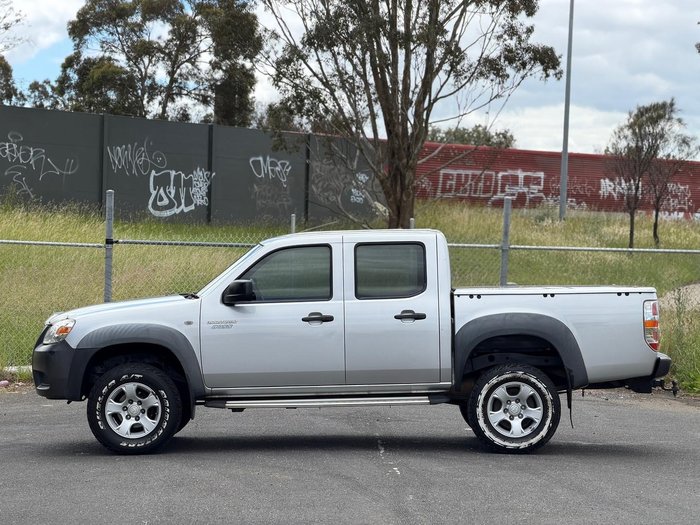 2010 Mazda BT-50 DX UN 4x2 Highlight Silver