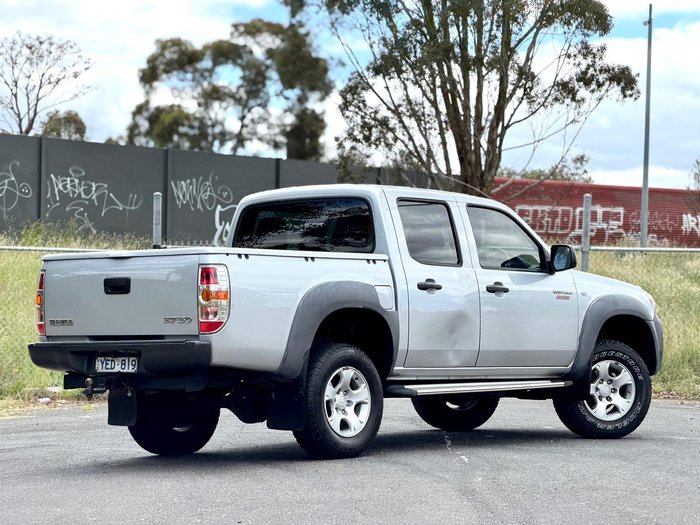 2010 Mazda BT-50 DX UN 4x2 Highlight Silver