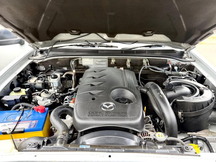 2010 Mazda BT-50 DX UN 4x2 Highlight Silver