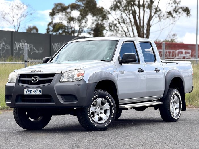 2010 Mazda BT-50 DX UN 4x2 Highlight Silver