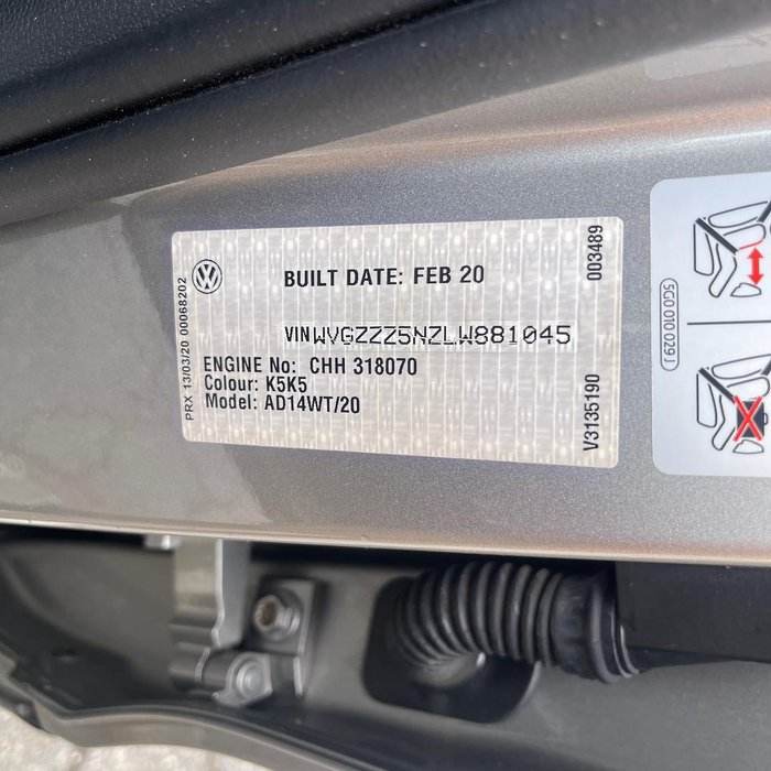 2020 Volkswagen Tiguan 162TSI Highline