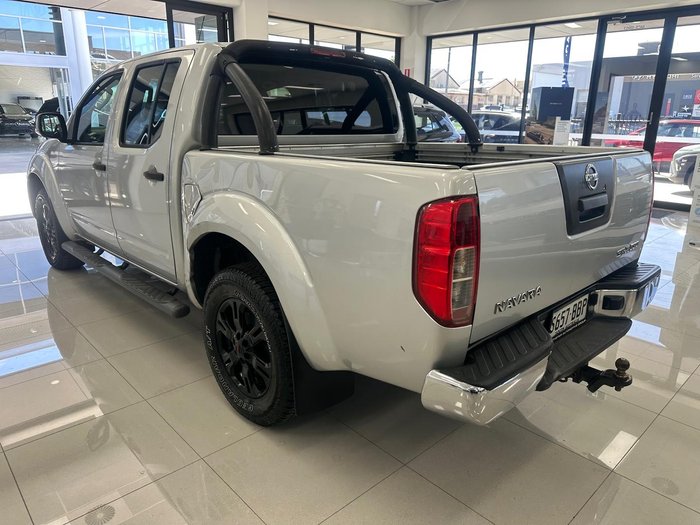 2014 Nissan Navara ST-X 550 D40 Series 5 4X4 Dual Range Silver Lightning