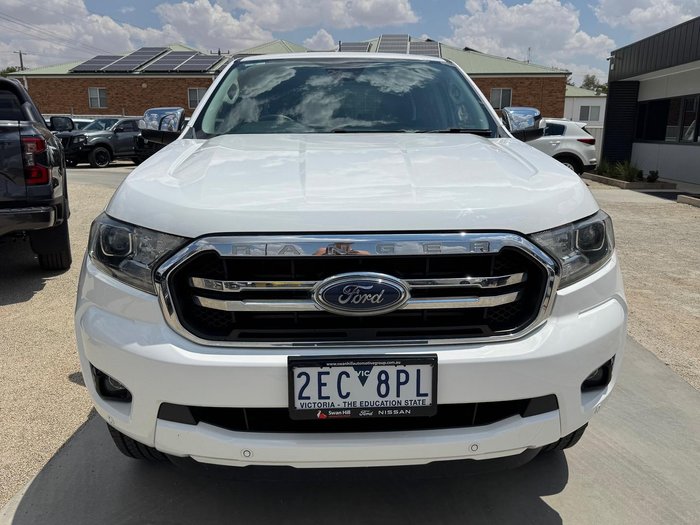 2020 Ford Ranger XLT PX MkIII MY20.25 4X4 Dual Range Arctic White