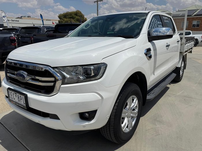 2020 Ford Ranger XLT PX MkIII MY20.25 4X4 Dual Range Arctic White