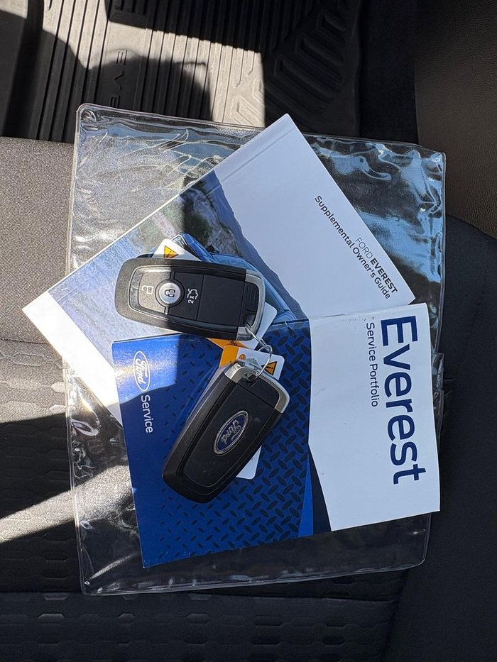 2023 Ford Everest Ambiente MY22 4X4 Dual Range Arctic White