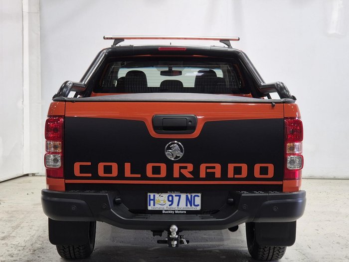 2018 Holden Colorado LS RG MY19 4X4 Dual Range Orange Crush