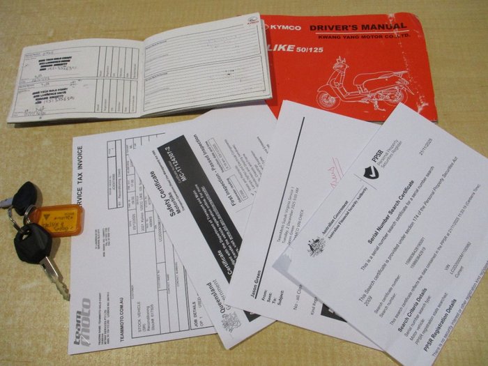 2021 Kymco LIKE 125 White