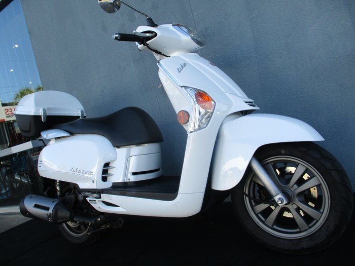2021 Kymco LIKE 125 White