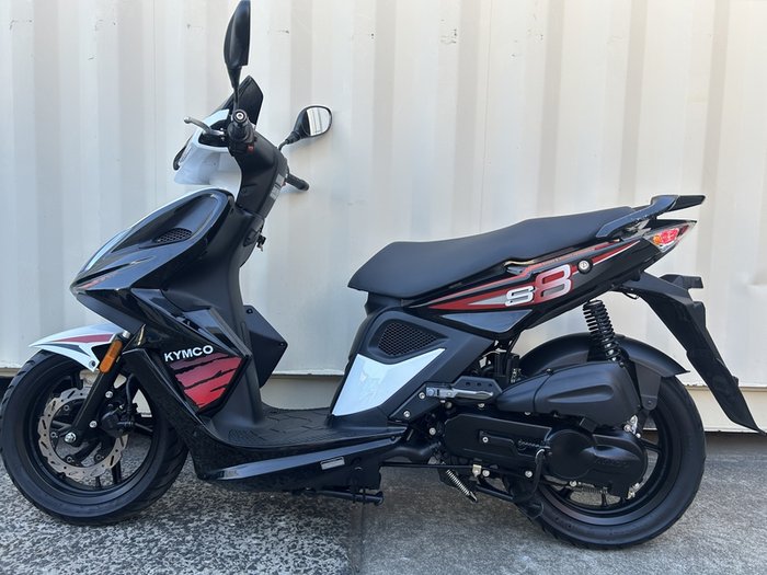 2021 KYMCO SUPER 8 50 SCOOTER BLACK