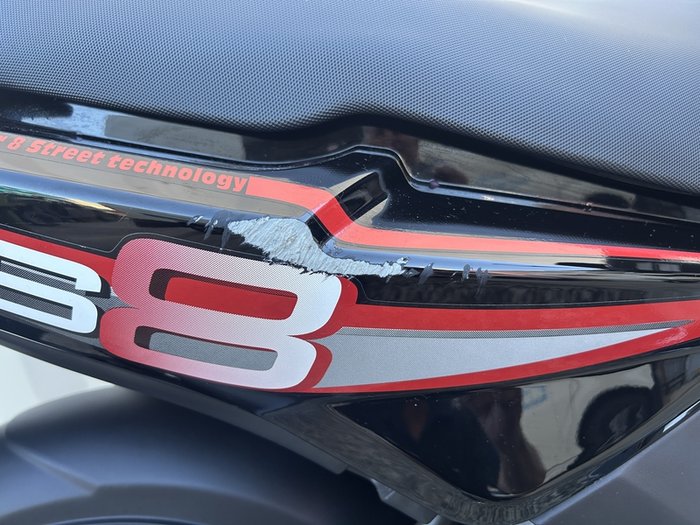 2021 KYMCO SUPER 8 50 SCOOTER BLACK